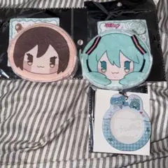 CANDO 初音ミク ポーチ 2種 3枚セット MEIKOのサムネイル