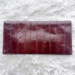 長財布 エナメル レザー ボルドー ロングウォレット メンズ レディース