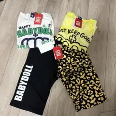 BABYDOLL 3点セット　半ズボン　ロンT Tシャツ