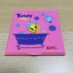 「トゥイーティー（Tweety）ケンタッキー（KFC）のコラボミラー　ピンク