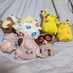 ピカチュウ 当時物 ポケモン レトロ レア ぬいぐるみ ビッグ 希少