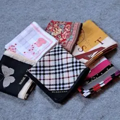 大判ハンカチまとめ売りBURBERRY　courrèges　TRUSSARDI