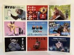 【2枚セット】ズートピア2 映画 入場者特典 第8弾 パロディ広告ステッカー