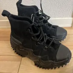 CONVERSE ランスターモーション　ブラック ハイカットスニーカー