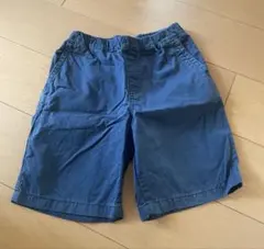 ユニクロ　130cm ネイビー 半ズボン