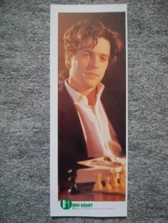 ヒュー・グラント　カラーポート　２５・８ｘ９・３ｃｍ　裏面　デミ・ムーア