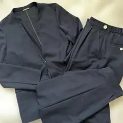 GREEN LABEL RELAXINGネイビー パンツ スカートセットアップ