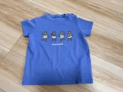 mont-bell クマイラスト 半袖Tシャツ 80
