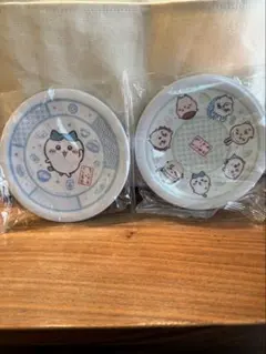 ちいかわ × くら寿司 コラボ小皿 2枚セット（ハチワレ＆集合）