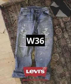 BEAMS LEVI'S®︎ 501 Loose Crash&Repair デニムのサムネイル