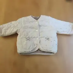 Petit main リバーシブルアウター　ジャケット ピンク