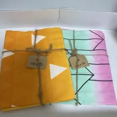 鬼滅の刃　布　はぎれ　新品未使用　我妻善逸　胡蝶しのぶ