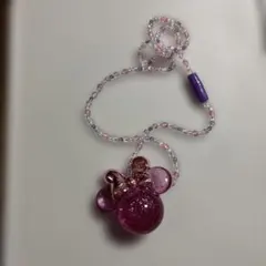 ミニーちゃん　光る　ネックレス