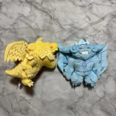遊戯王 ゆるぎお〜 ぬいぐるみマスコット 三幻神 - メルカリ