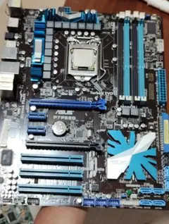 ASUS P7P55D マザーボード メモリセット 本体 - メルカリ
