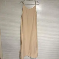 [archives] キャミワンピース ベージュ