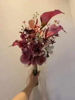 造花　ウエディングブーケ