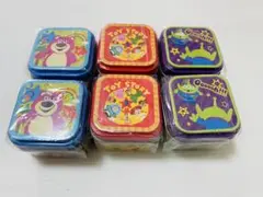 ✨ディズニートイストーリー✨かさなる文具缶　新品未開封　3種　6個セット