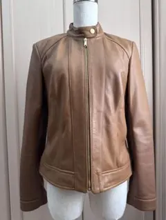 Cole Haan レザー ライダースジャケット