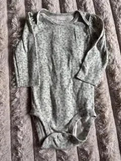 Carter's 花柄長袖ロンパース