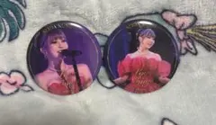 倖田來未 晚宴秀 2025-2026 徽章 2個一組