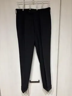 ユニクロ 感動パンツ ブラック ウエスト76 股下70 W仕上げ