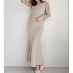 リゼクシー　レイヤードマーメイドワンピース