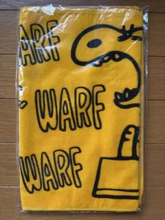 スヌーピー × TOWER RECORDS コラボ フェイスタオル