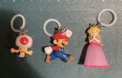 スーパーマリオ めじるしアクセサリー2 マリオ ピーチ キノピオ