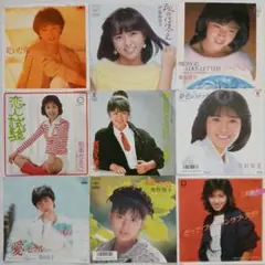 (011) 女性アイドル EPレコード９枚セット