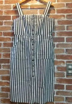 Forever21 レディース ストライプワンピース