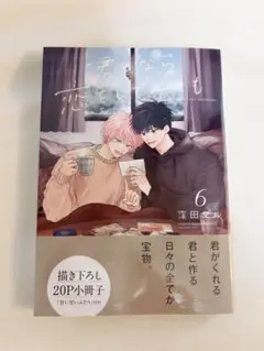 BL 「君となら恋をしてみても 6」 未開封 限定小冊子特典ペーパー付き