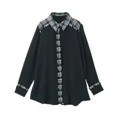 ZARA ツイードシャツ