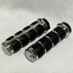 真鍮＋アルミ ステップ 削り出し ブラス ハーレー取り付け穴10mm 