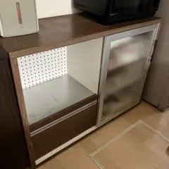 キッチンカウンター 幅118cm食器棚のサムネイル