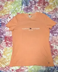 TOMMY HILFIGER 半袖Tシャツ オレンジ Sサイズのサムネイル