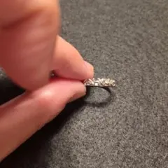 agete / K18 / 0.05ct / gold ring /No2888 - メルカリ