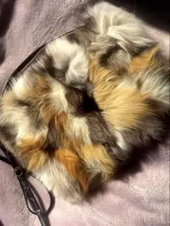 リアルファー　ショルダーバッグ