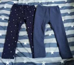 UNIQLO　裏フリースレギンス　100cm