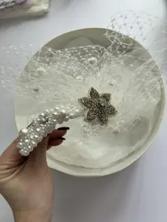 CA4LA ヘッドピース　結婚式