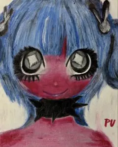 アート イラスト オリジナル 創作 限定 一点物 病みかわいい