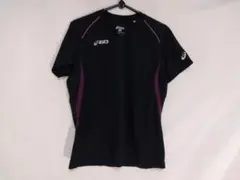 美品！asics☆(アシックス)☆VネックドライTシャツ　サイズLのサムネイル
