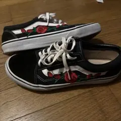 Vans カスタム　バラ
