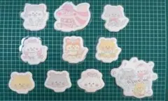 ディズニー ぷっくりシール 10枚