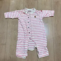 ミキハウス　ロンパース　秋〜冬用　70センチ
