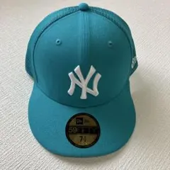 New Era 59FIFTY ターコイズキャップ 7 3/8