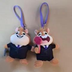 ディズニー ズートピア レミングのビジネスマン ぬいぐるみチャーム