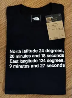 【石垣島限定】THE NORTH FACE ミンサーTシャツ　ブラックXL ノースフェイス2025年モデル石垣島限定ミンサー柄TシャツXLサイズブラック