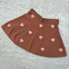 【即購入◎】H&M ハート柄 ニットスカート110cm