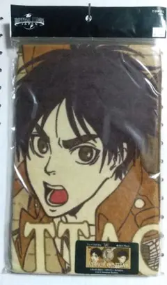 進撃の巨人 USJ フェイスタオル ｜エレン/リヴァイ